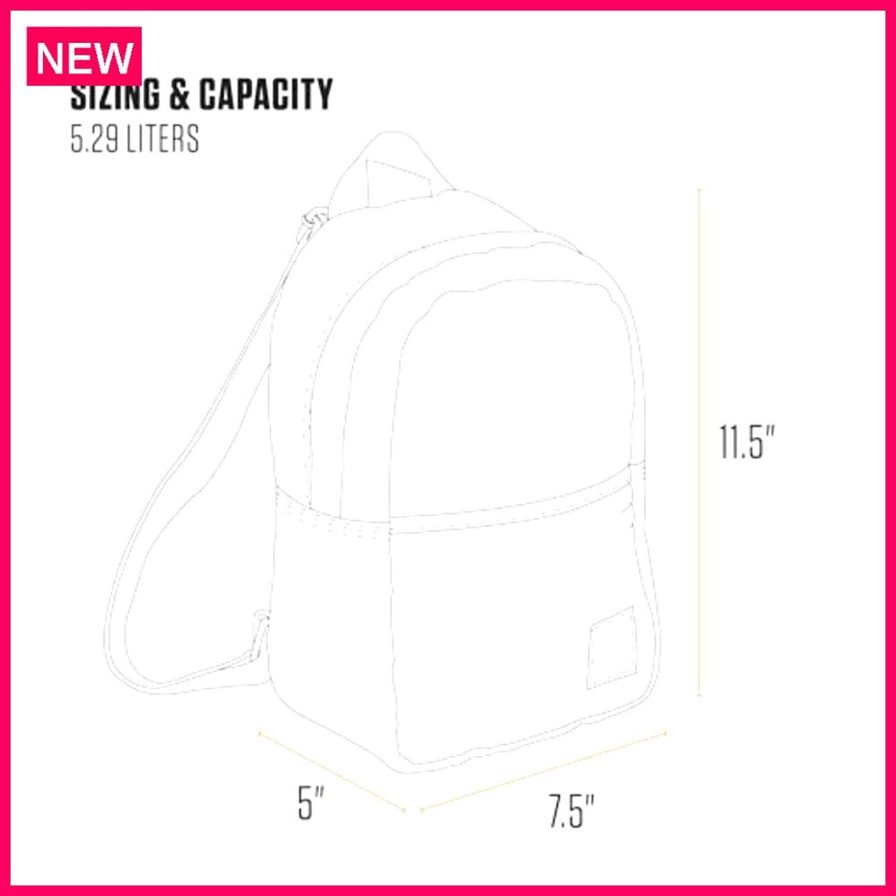 Durable Water-Resistant Mini Backpack Adjustable … - image 6
